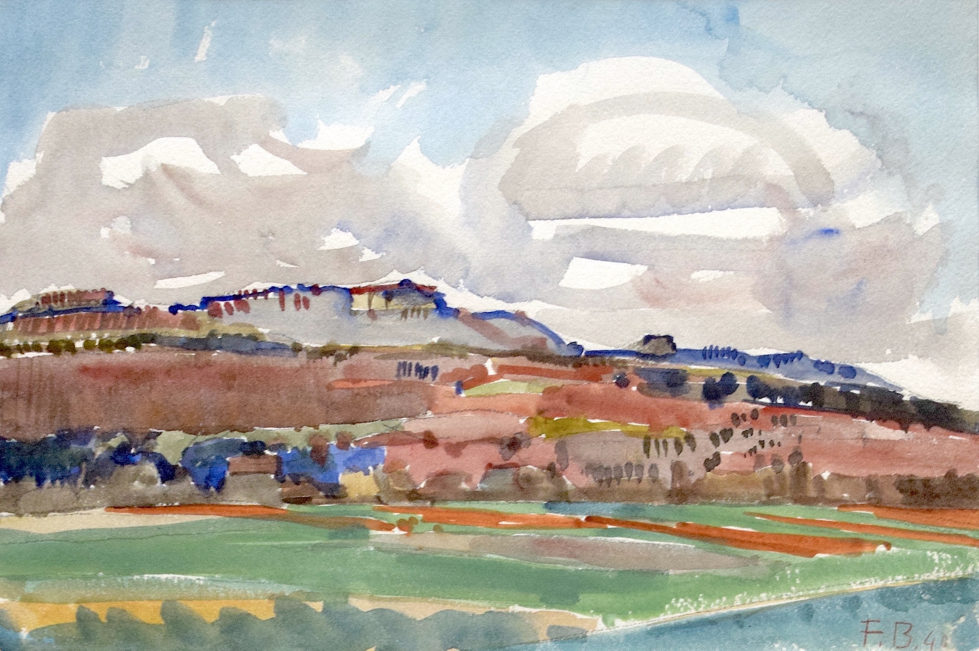 Bözinger Aquarell Buechiberg