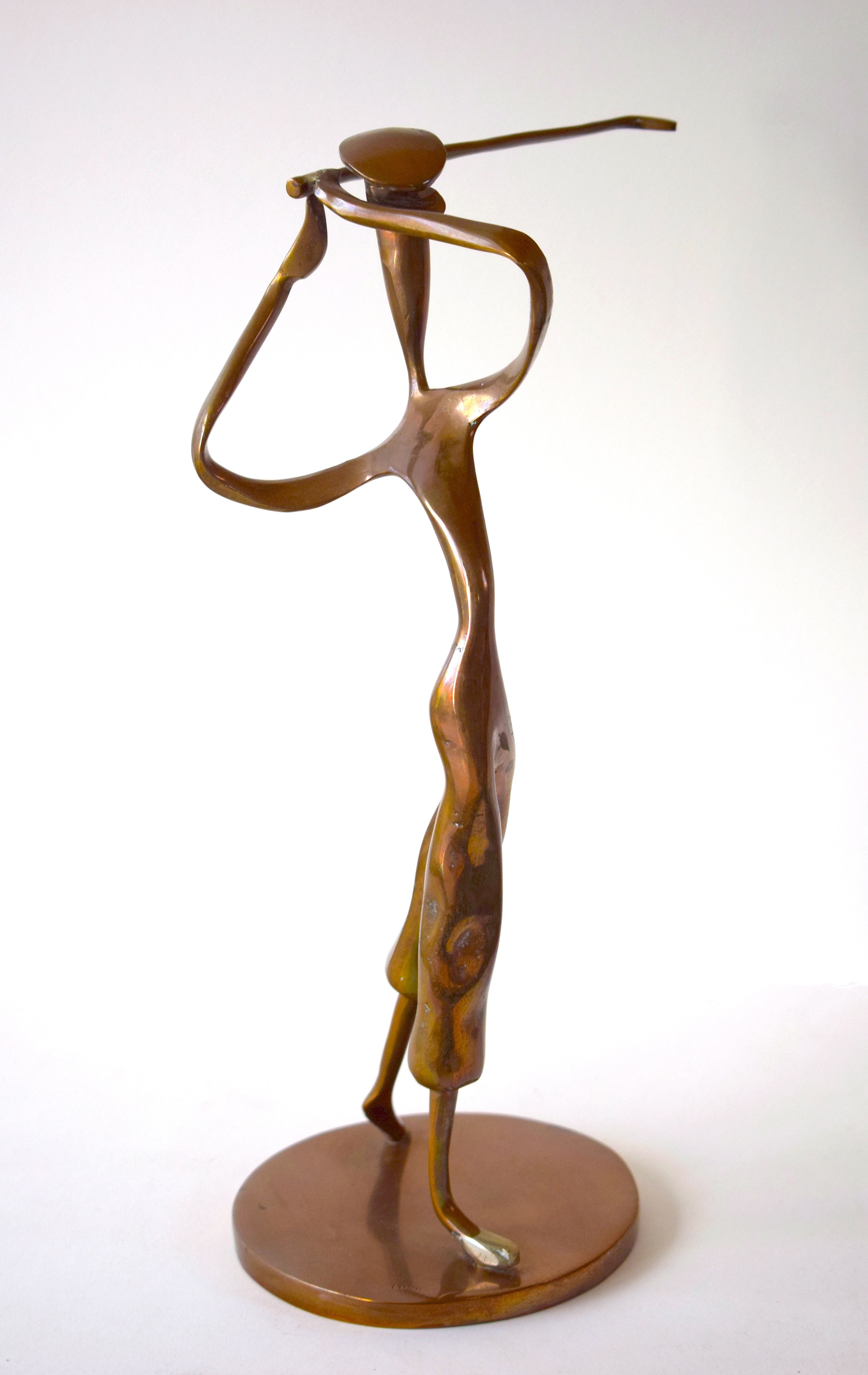 Golffigur Signiert Yves Lohe
